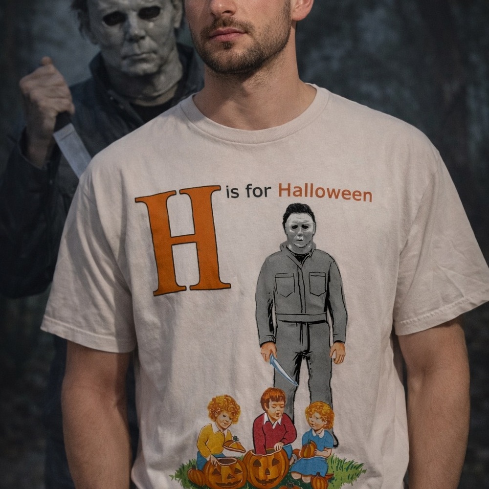 Vintage Men’s XL Michael Myers Halloween Distressed T-Shirt